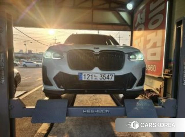 BMW X3 (G01) 2022 Белый из Кореи