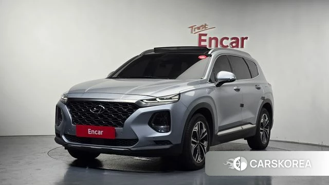 Hyundai Santa Fe TM 2018 Серебряный из Кореи