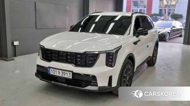 Kia The New Sorento 4th Generation 2023 Белый из Кореи