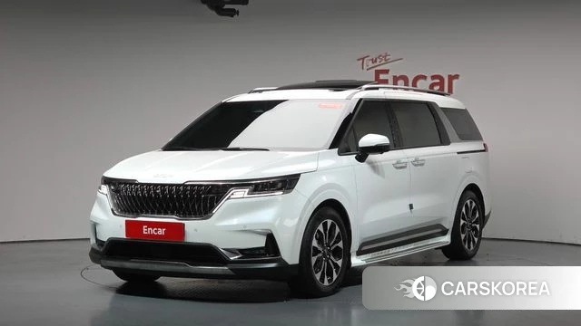 Kia Carnival 4th generation 2023 Белый из Кореи