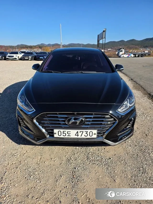 Hyundai Sonata New Rise 2018 Черный из Кореи