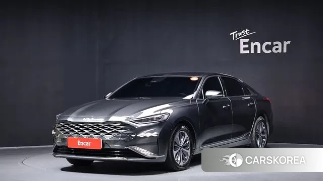 Kia K8 Hybrid 2021 Серый из Кореи