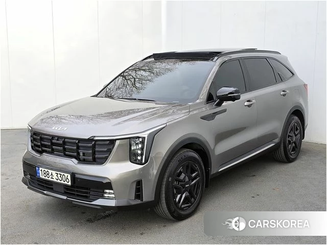 Kia The New Sorento 4th Generation 2024 Серебристо-серый из Кореи