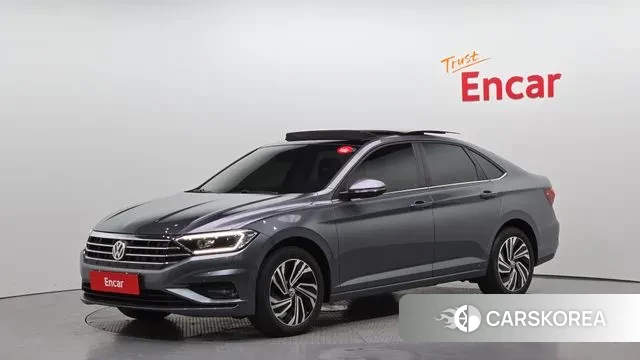 Volkswagen 7th Generation of Jetta 2021 Серый из Кореи