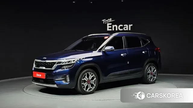 Kia Seltos 2019 Синий из Кореи