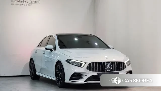 Mercedes-Benz A-Class W177 2021 Белый из Кореи