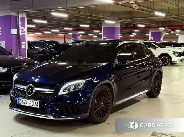 Mercedes-Benz GLA-Class X156 2019 Синий из Кореи