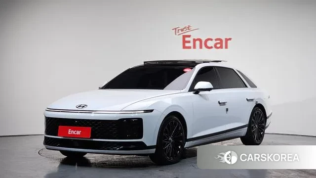 Hyundai Grandeur Hybrid (GN7) 2023 Белый из Кореи