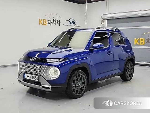 Hyundai Casper 2023 Синий из Кореи