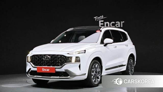 Hyundai The New Santa Fe 2021 Белый из Кореи