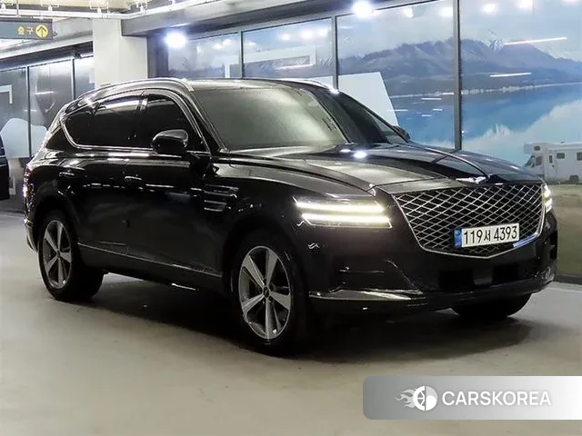 Genesis GV80 2021 Черный из Кореи