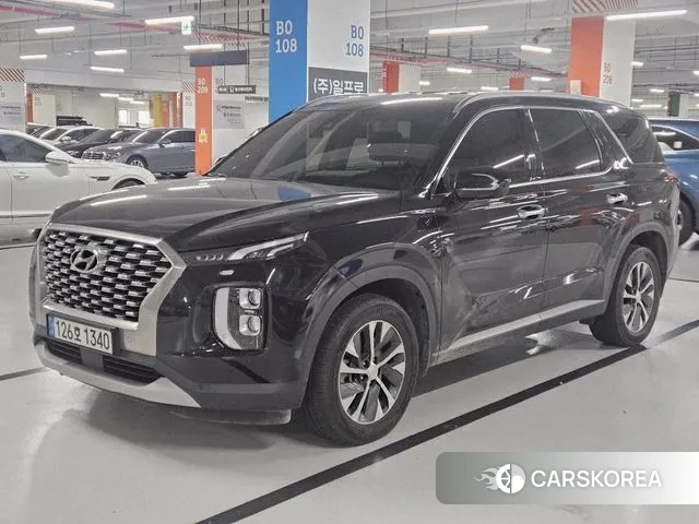 Hyundai Palisade 2021 Черный из Кореи