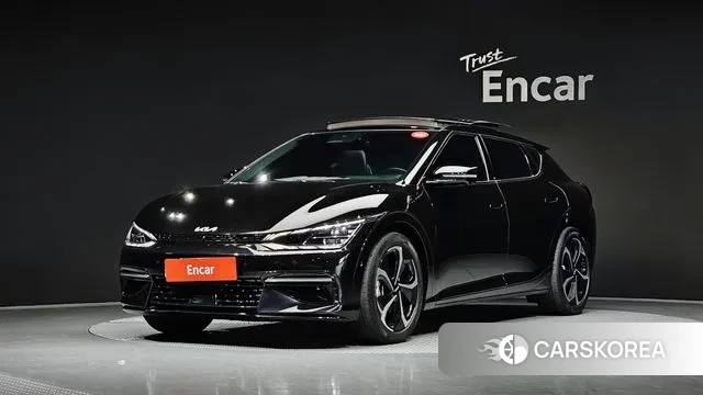 Kia EV6 2022 Черный из Кореи