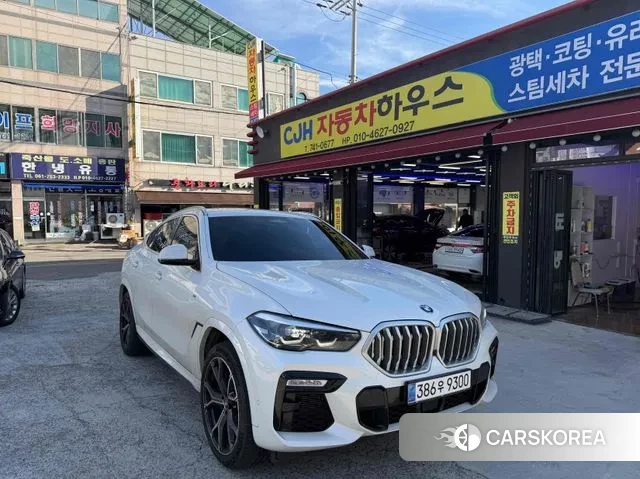 BMW X6 (G06) 2020 Белый из Кореи