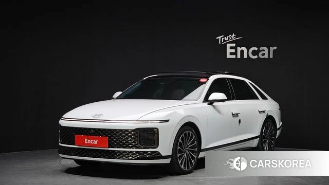 Hyundai Grandeur Hybrid (GN7) 2023 Белый из Кореи