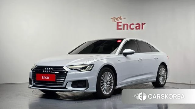 Audi A6 (C8) 2021 Белый из Кореи