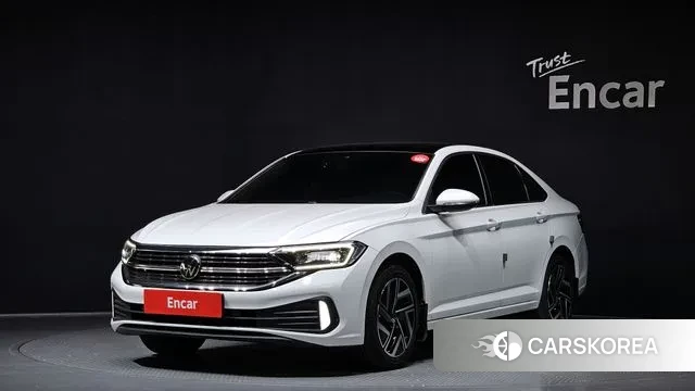 Volkswagen 7th Generation of Jetta 2023 Белый из Кореи