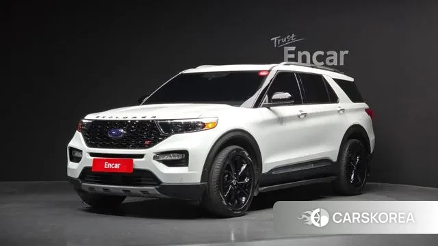 Ford Explorer 6th Generation 2022 Белый из Кореи