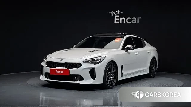 Kia Stinger Meister 2021 Белый из Кореи