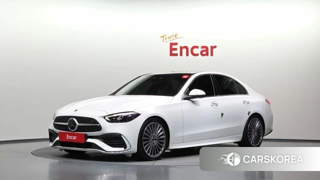 Mercedes-Benz C-Class W206 2023 Белый из Кореи