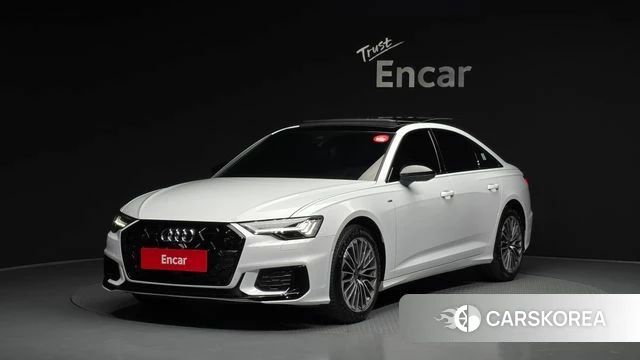 Audi A6 (C8) 2024 Белый из Кореи