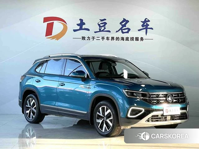 Volkswagen Tanyue 2023 Синий из Китая