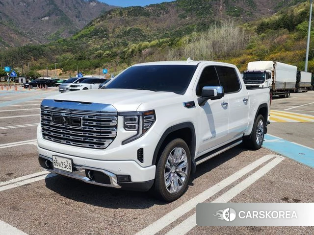 GMC Sierra 2024 Жемчужный цвет из Кореи