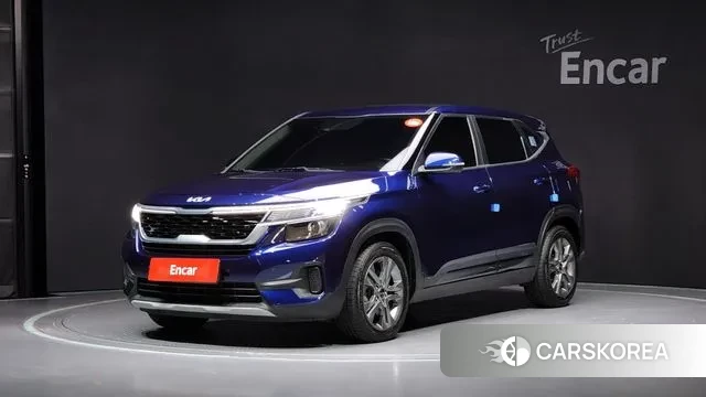 Kia Seltos 2021 Синий из Кореи