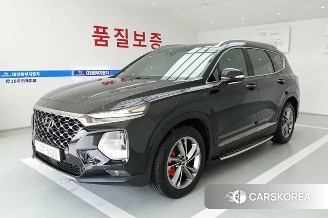 Hyundai Santa Fe TM 2018 Черный из Кореи