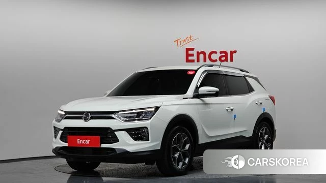 Ssangyong Beautiful Korando 2019 Белый из Кореи