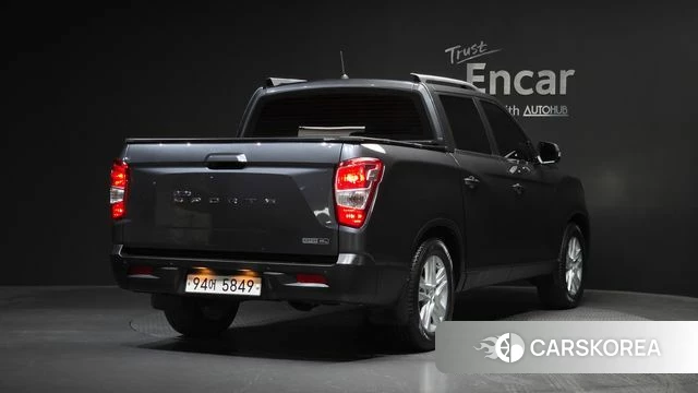 Ssangyong Rexton Sports 2020 Серый из Кореи
