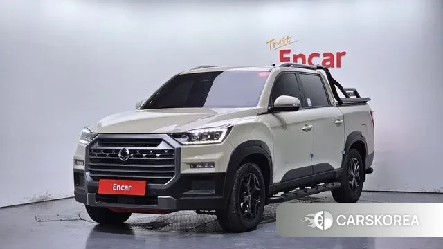 Ssangyong The New Rexton Sport 2023 Жемчужный цвет из Кореи