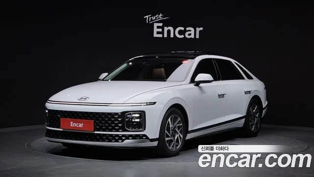 Hyundai Grandeur (GN7) 2023 Белый из Кореи