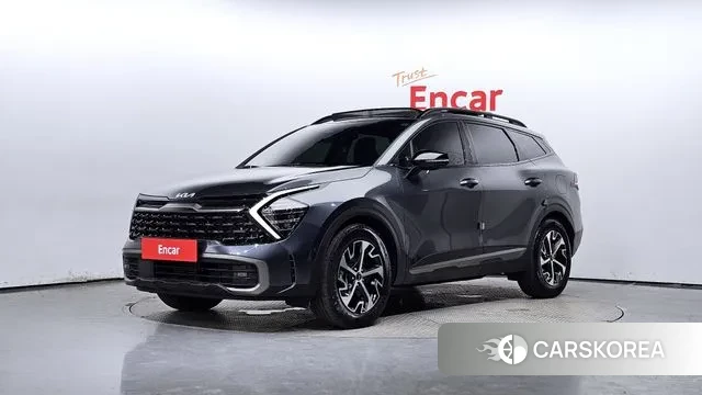 Kia Sportage 5th Generation Hybrid 2021 Серый из Кореи
