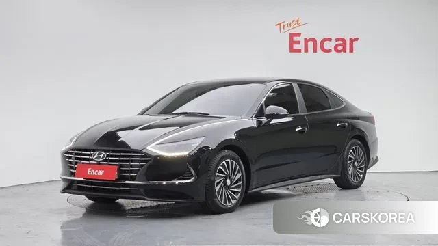 Hyundai Sonata Hybrid (DN8) 2021 Черный из Кореи