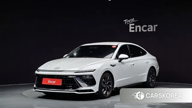 Hyundai Sonata D Edge Hybrid (DN8) 2023 Белый из Кореи