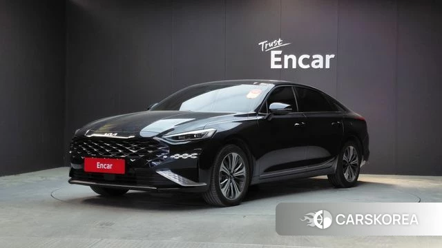 Kia K8 Hybrid 2023 Синий из Кореи