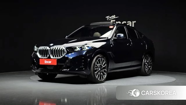 BMW X6 (G06) 2025 Синий из Кореи