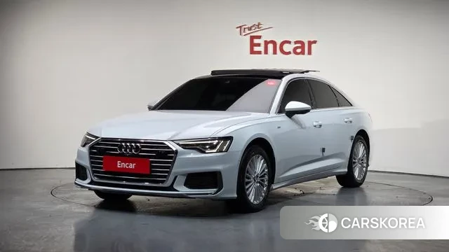 Audi A6 (C8) 2020 Белый из Кореи