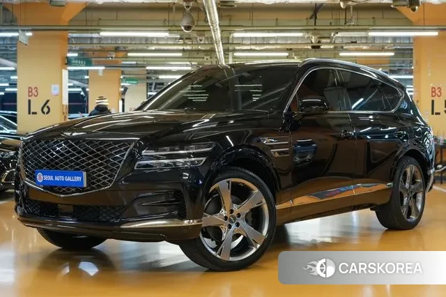 Genesis GV80 2021 Черный из Кореи