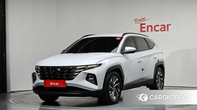 Hyundai Tucson (NX4) 2021 Белый из Кореи