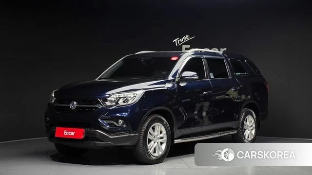 Ssangyong Rexton Sports 2018 Синий из Кореи