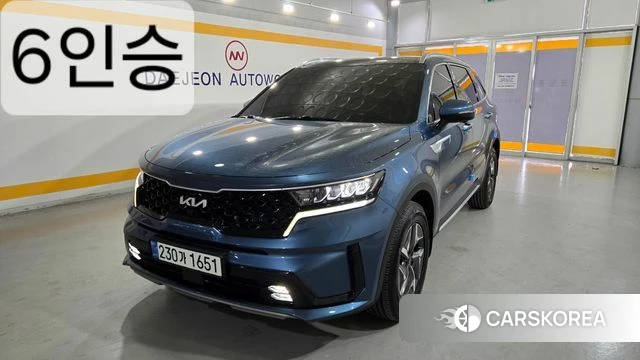 Kia Sorento 4th Generation 2021 Синий из Кореи