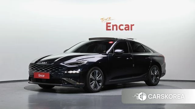 Kia K8 Hybrid 2022 Синий из Кореи