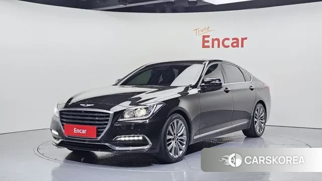 Genesis G80 2018 Черный из Кореи