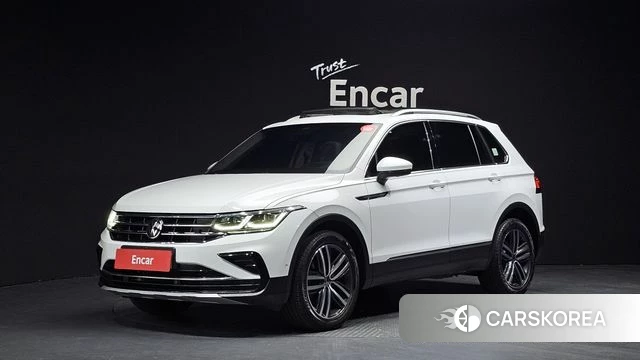 Volkswagen Tiguan second Generation 2023 Белый из Кореи