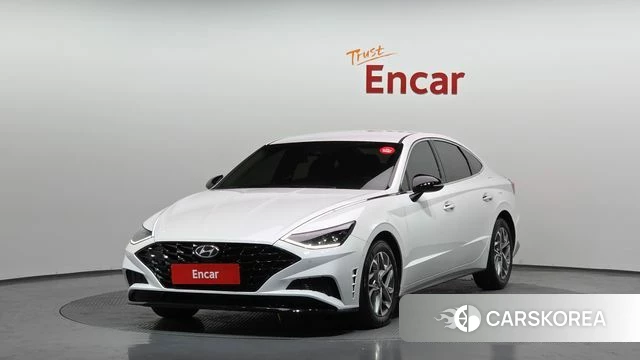 Hyundai Sonata (DN8) 2022 Белый из Кореи