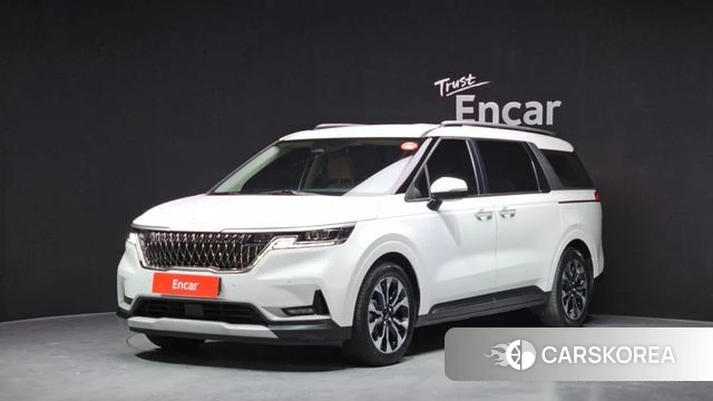 Kia Carnival 4th generation 2022 Белый из Кореи