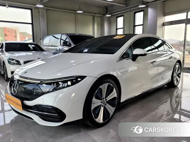 Mercedes-Benz EQS V297 2022 Белый из Кореи