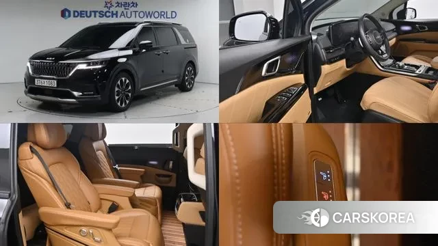 Kia Carnival 4th generation 2023 Черный из Кореи